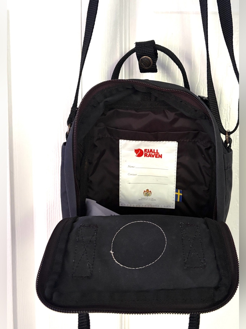 Fjallraven Bag Unisex Kanken Sling Bag Crossbody Black - Picture 15 of 15